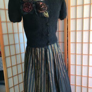 Sweater and skirt ensemble